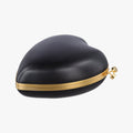 Love Box Heart Black Leather 466212 BCI466212.0318ラブボックス ハート型 ブラック レザー 466212 BCI466212.0318