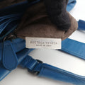 Roma Intrecciato Blue lambskin B02460518Fローマ イントレチャート ブルー ラムスキン B02460518F