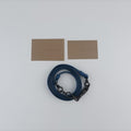 Roma Intrecciato Blue lambskin B02460518Fローマ イントレチャート ブルー ラムスキン B02460518F