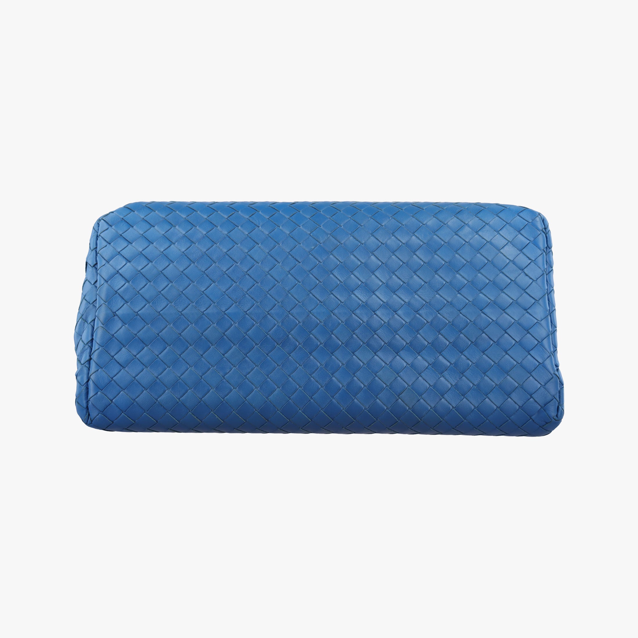 Roma Intrecciato Blue lambskin B02460518Fローマ イントレチャート ブルー ラムスキン B02460518F