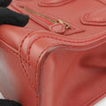 Luggage Mini Shopper Red Leather F-UP-0161ラゲージミニショッパー レッド レザー F-UP-0161