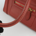 Luggage Mini Shopper Red Leather F-UP-0161ラゲージミニショッパー レッド レザー F-UP-0161