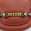 Nubuck Tigrette Chain Brown leather 290684 B011686032ヌバックティグレットチェーン ブラウン レザー 290684 B011686032