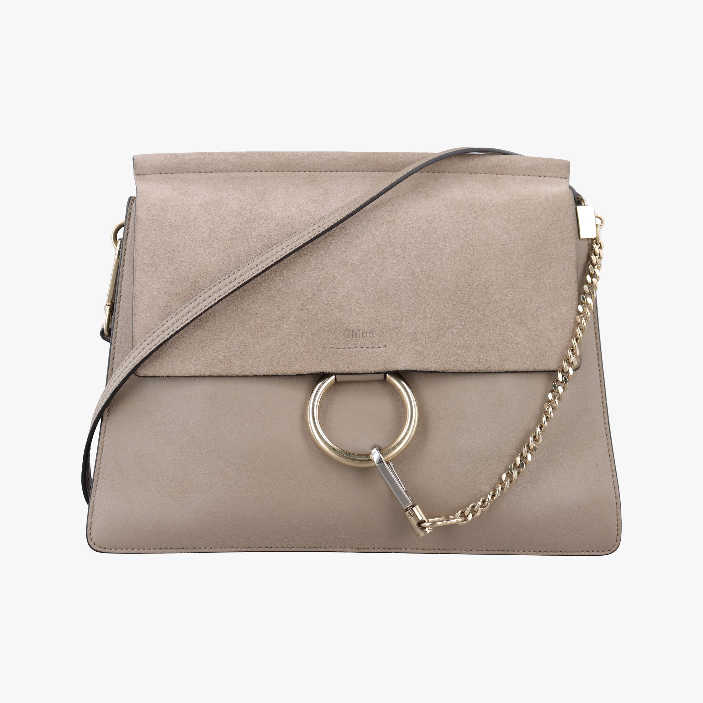 FAYE Beige Suede × leather 031670652フェイ ベージュ スエード×レザー 031670652
