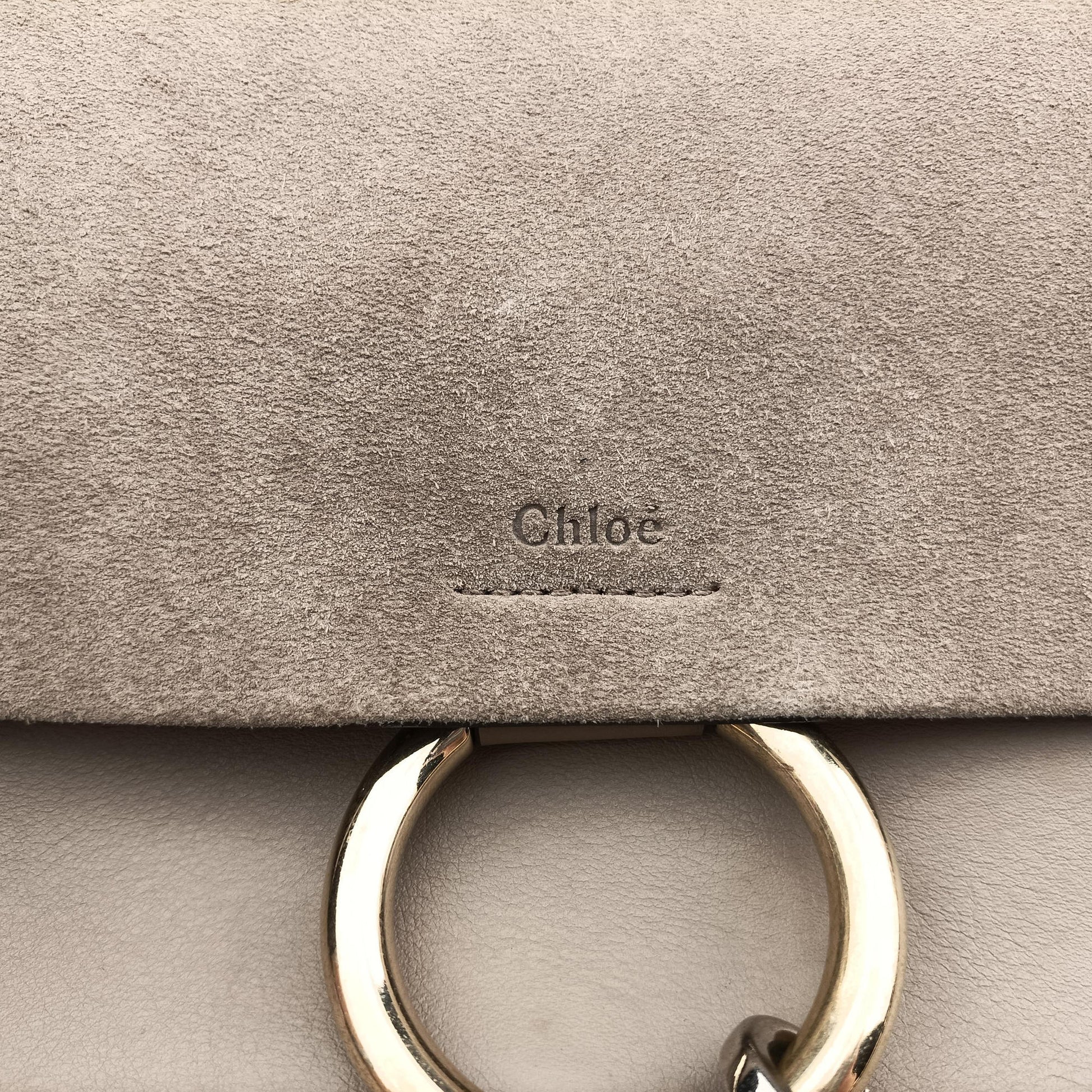 FAYE Beige Suede × leather 031670652フェイ ベージュ スエード×レザー 031670652