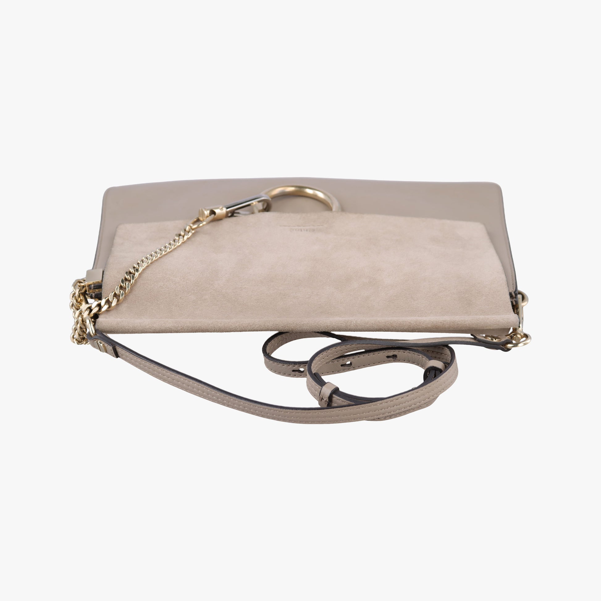 FAYE Beige Suede × leather 031670652フェイ ベージュ スエード×レザー 031670652
