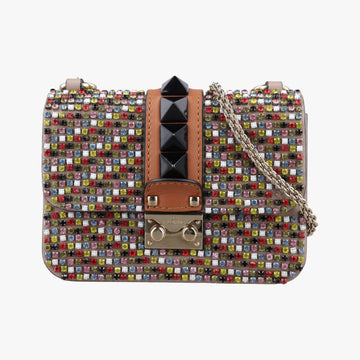 Glam Lock Multicolor Leather ×Crystal Embellishments BL-I898RMT1グラムロック マルチカラー レザー×クリスタルビジュー  BL-I898RMT1