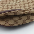 Charlotte BeigexBordeaux canvasxLeather 203503 I6966941シャーロット ベージュ x ボルドー キャンバス xレザー 203503 I6966941