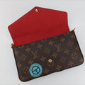 Felicie Pochette Brown×Multicolor Monogram Canvas M62145 MI3186フェリシー ポシェット モノグラム/ブラウン系×マルチカラー モノグラムキャンバス M62145 MI3186
