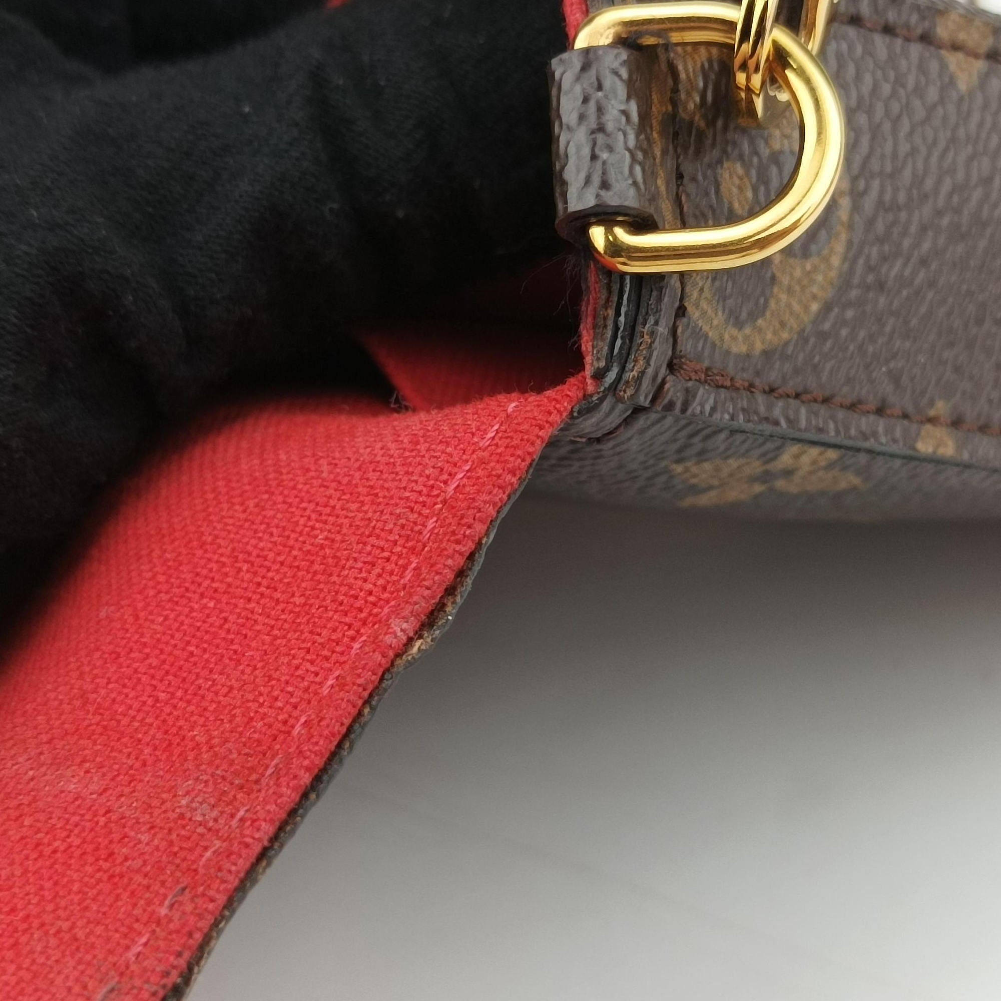 Felicie Pochette Brown×Multicolor Monogram Canvas M62145 MI3186フェリシー ポシェット モノグラム/ブラウン系×マルチカラー モノグラムキャンバス M62145 MI3186