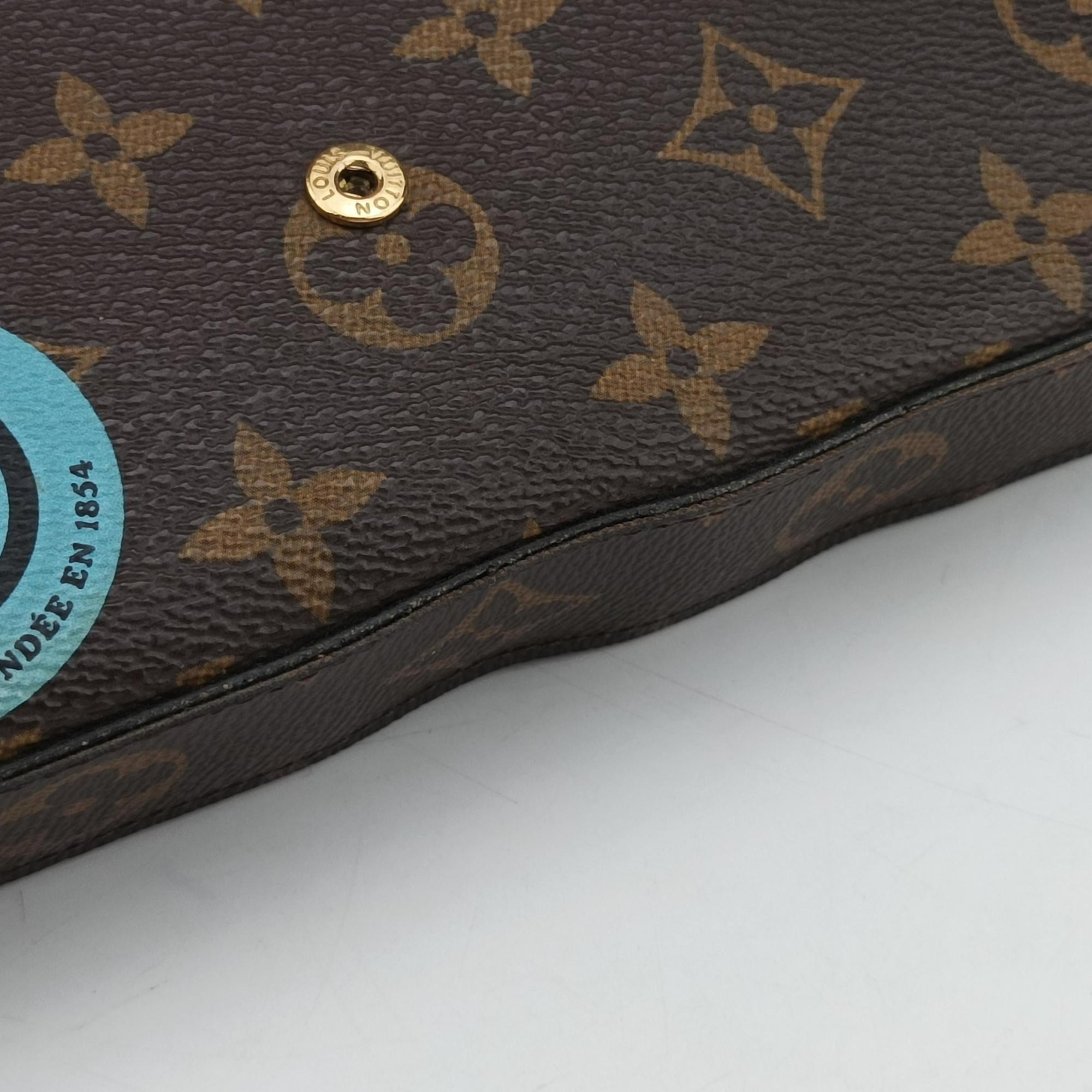 Felicie Pochette Brown×Multicolor Monogram Canvas M62145 MI3186フェリシー ポシェット モノグラム/ブラウン系×マルチカラー モノグラムキャンバス M62145 MI3186