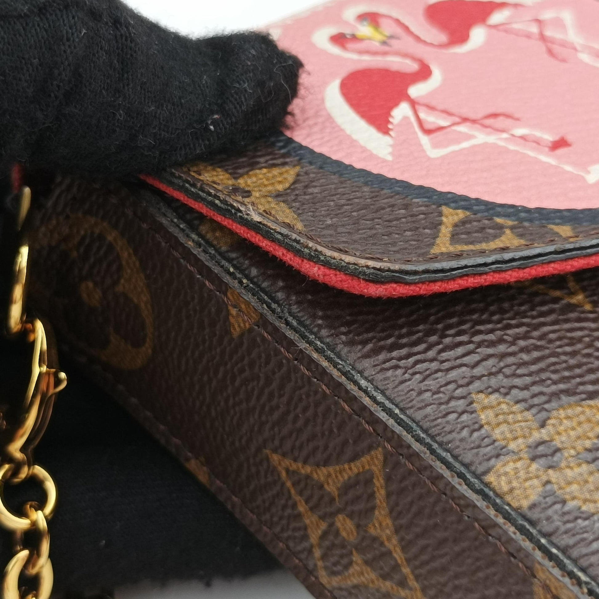 Felicie Pochette Brown×Multicolor Monogram Canvas M62145 MI3186フェリシー ポシェット モノグラム/ブラウン系×マルチカラー モノグラムキャンバス M62145 MI3186