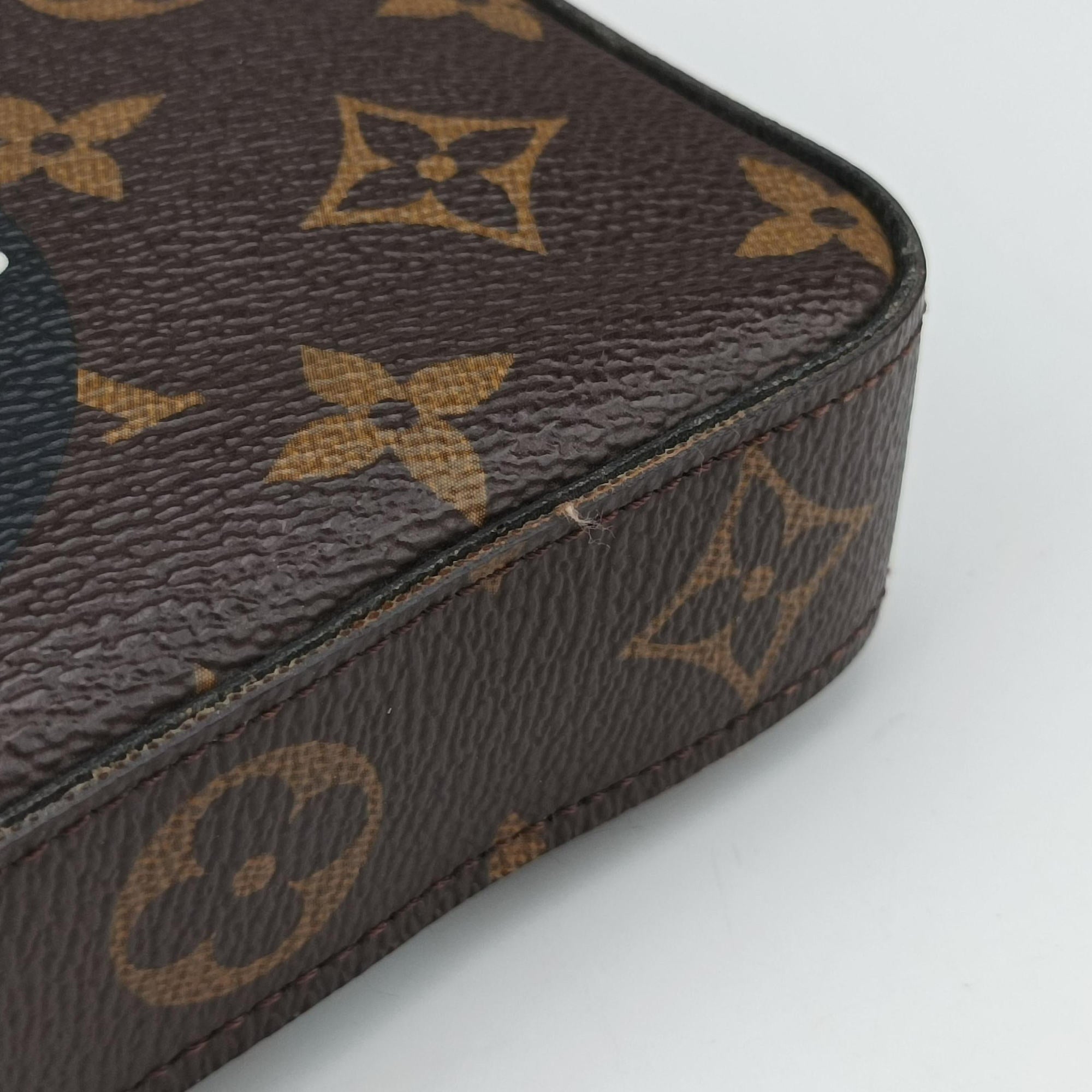 Felicie Pochette Brown×Multicolor Monogram Canvas M62145 MI3186フェリシー ポシェット モノグラム/ブラウン系×マルチカラー モノグラムキャンバス M62145 MI3186