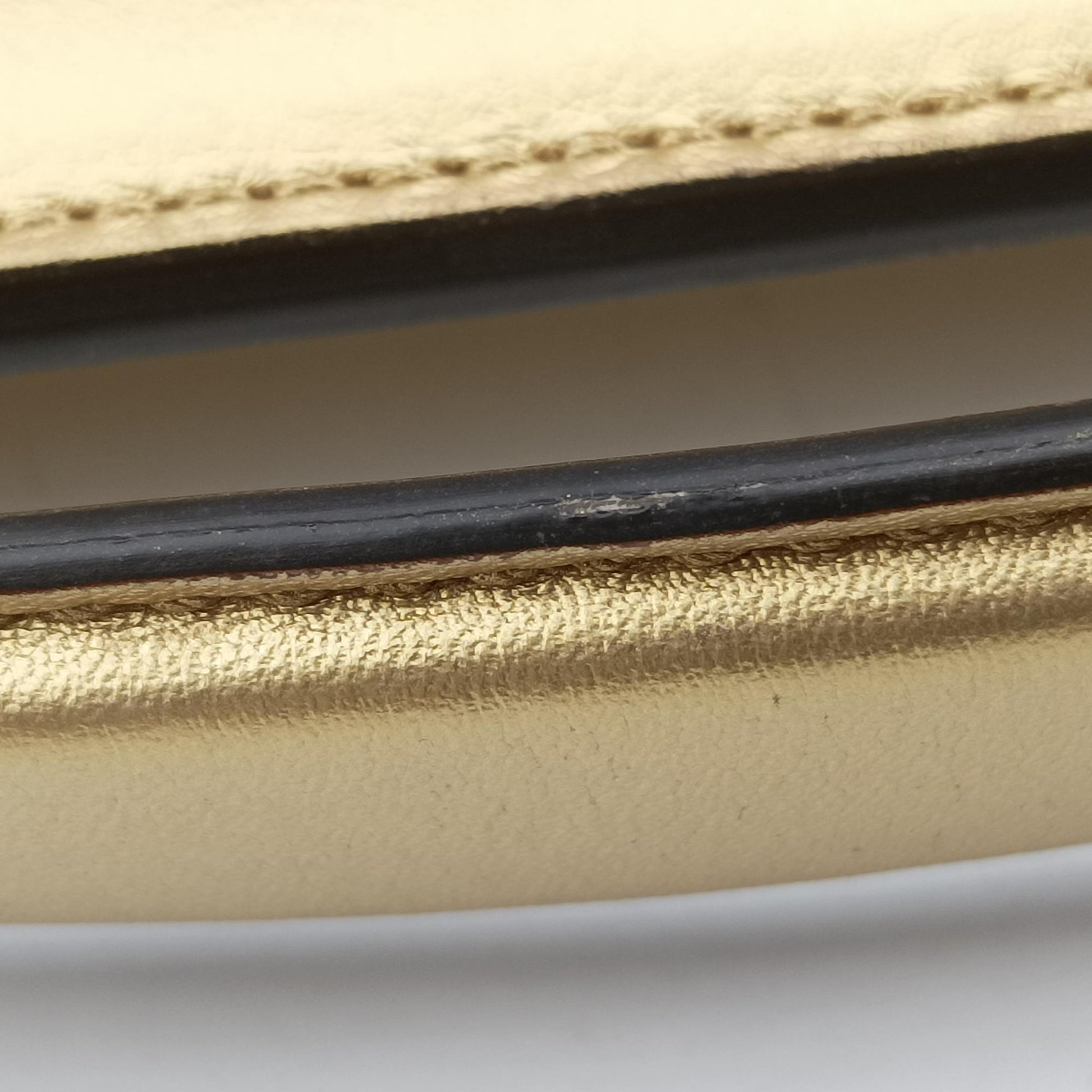Dotcom Click Small Golden Leather 8BN299 8BN299-SR4-178-8762ドットコム クリック スモール ゴールド レザー 8BN299 8BN299-SR4-178-8762
