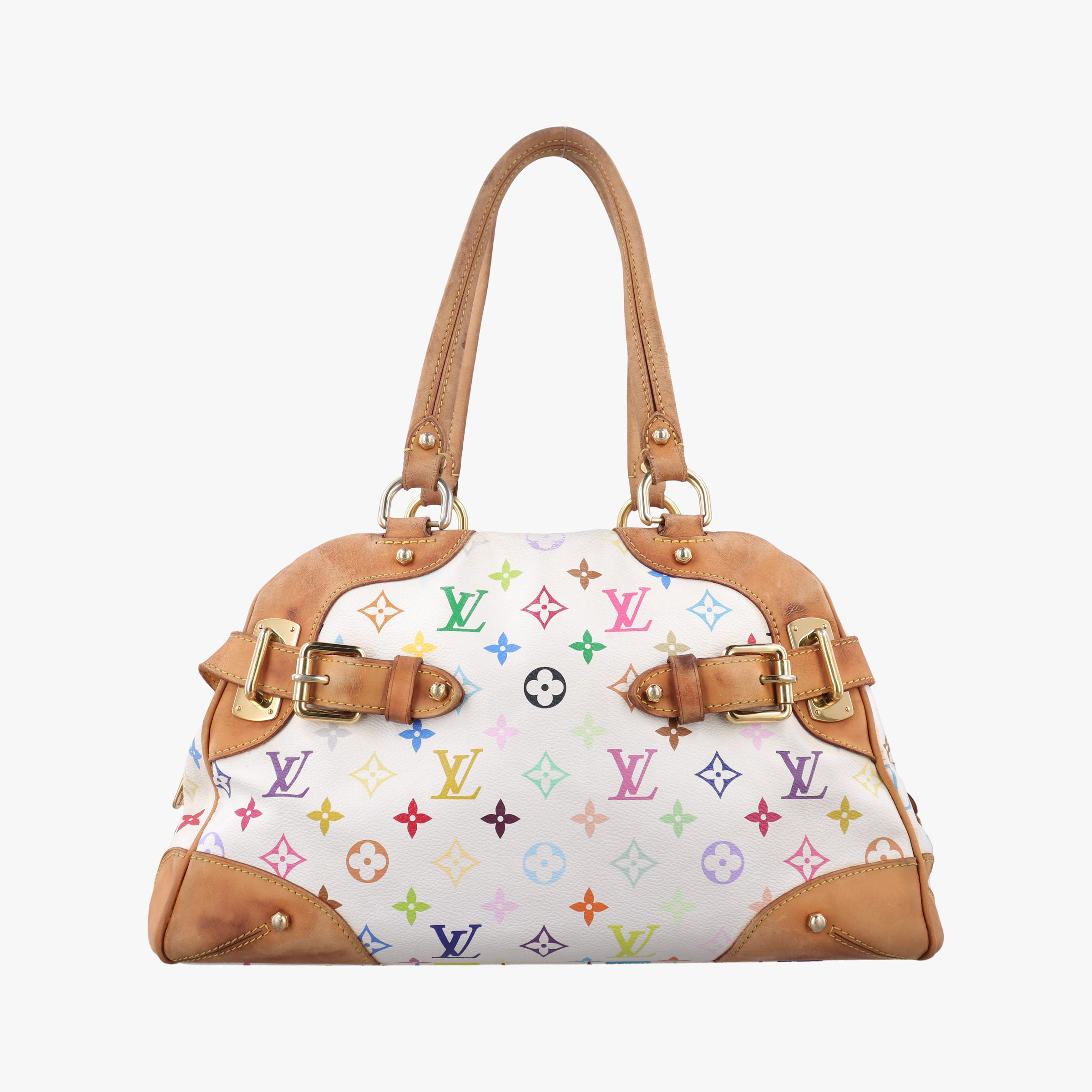 CLAUDIA white Monogram Multicolor M40193 Lot number unknownクラウディア ブロン モノグラム マルチカラー M40193 製番不明