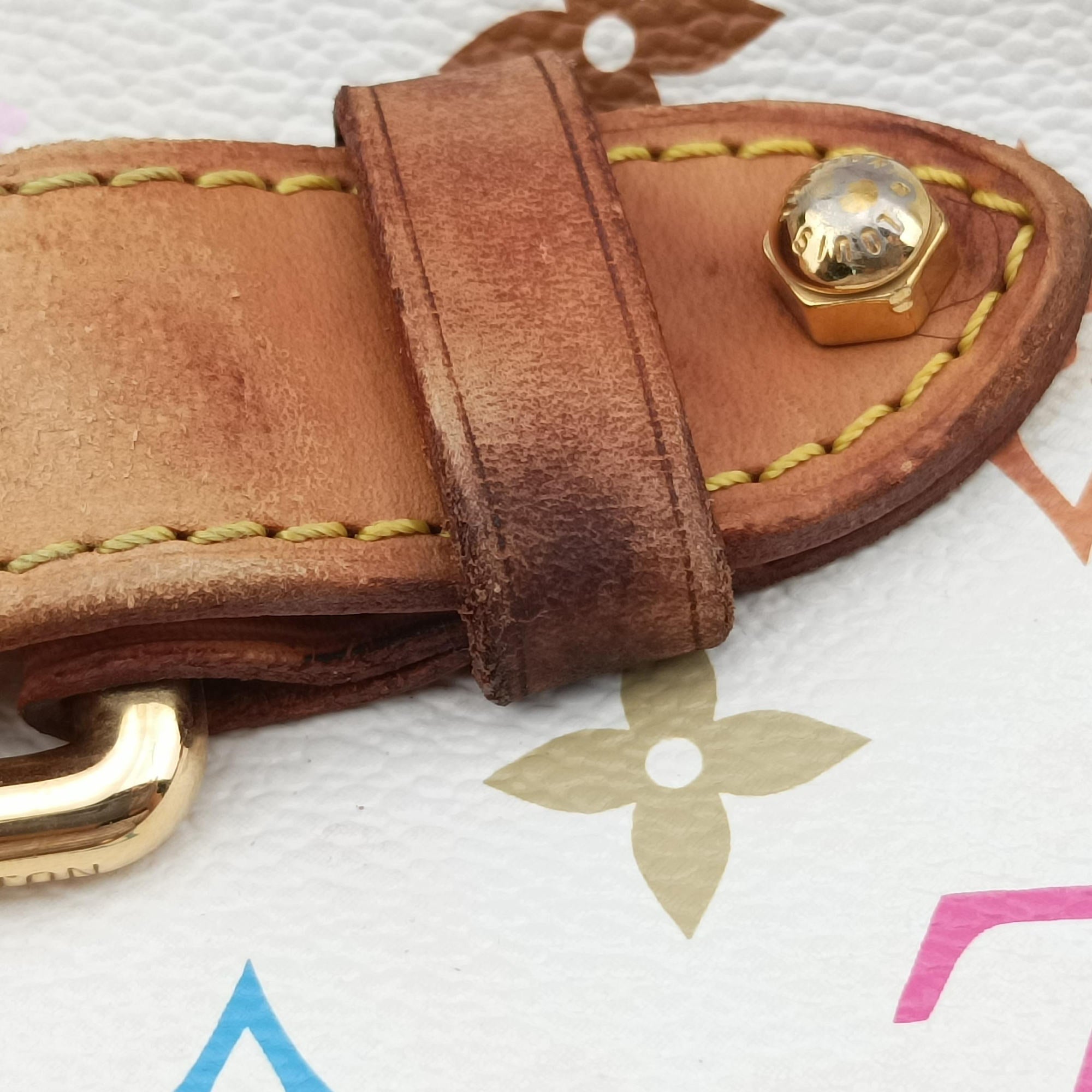 CLAUDIA white Monogram Multicolor M40193 Lot number unknownクラウディア ブロン モノグラム マルチカラー M40193 製番不明