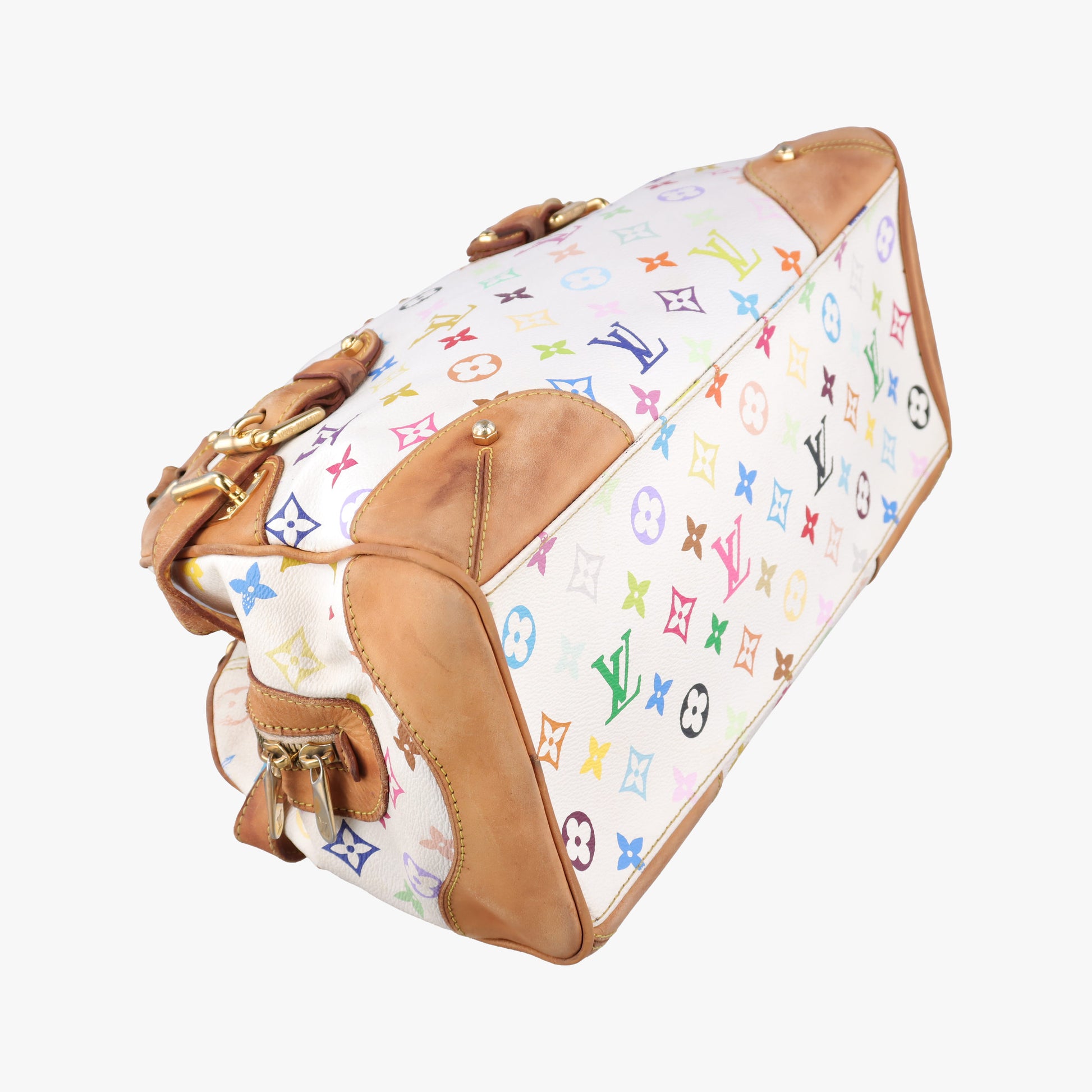 CLAUDIA white Monogram Multicolor M40193 Lot number unknownクラウディア ブロン モノグラム マルチカラー M40193 製番不明