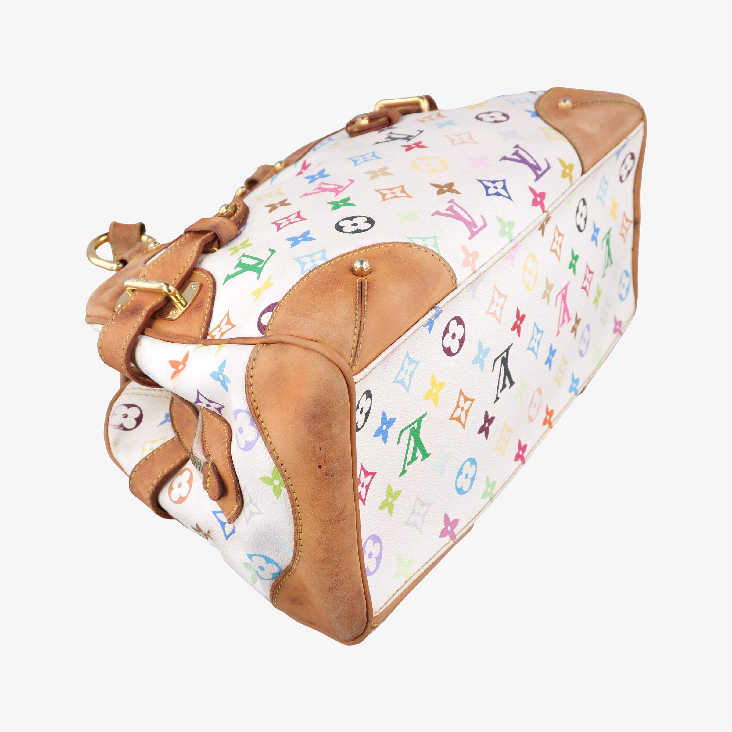 CLAUDIA white Monogram Multicolor M40193 Lot number unknownクラウディア ブロン モノグラム マルチカラー M40193 製番不明