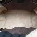 Monogram Shearling Thunder Tote Brown Monogram × Cream Coated Monogram Canvas x Shearling x Patent M95573 RC4057モノグラム シアリング サンダー トート モノグラム ブラウン ×クリーム コーティングキャンバス×シアリング×パテント M95573 RC4057