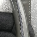 Zucchino Glitter Logo Silver × Gray Leather PZ 0101ズッカ柄 ズッキーノ グリッターロゴ シルバー × グレー レザー PZ 0101