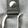Zucchino Glitter Logo Silver × Gray Leather PZ 0101ズッカ柄 ズッキーノ グリッターロゴ シルバー × グレー レザー PZ 0101