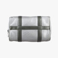 Zucchino Glitter Logo Silver × Gray Leather PZ 0101ズッカ柄 ズッキーノ グリッターロゴ シルバー × グレー レザー PZ 0101