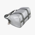 Zucchino Glitter Logo Silver × Gray Leather PZ 0101ズッカ柄 ズッキーノ グリッターロゴ シルバー × グレー レザー PZ 0101