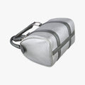 Zucchino Glitter Logo Silver × Gray Leather PZ 0101ズッカ柄 ズッキーノ グリッターロゴ シルバー × グレー レザー PZ 0101
