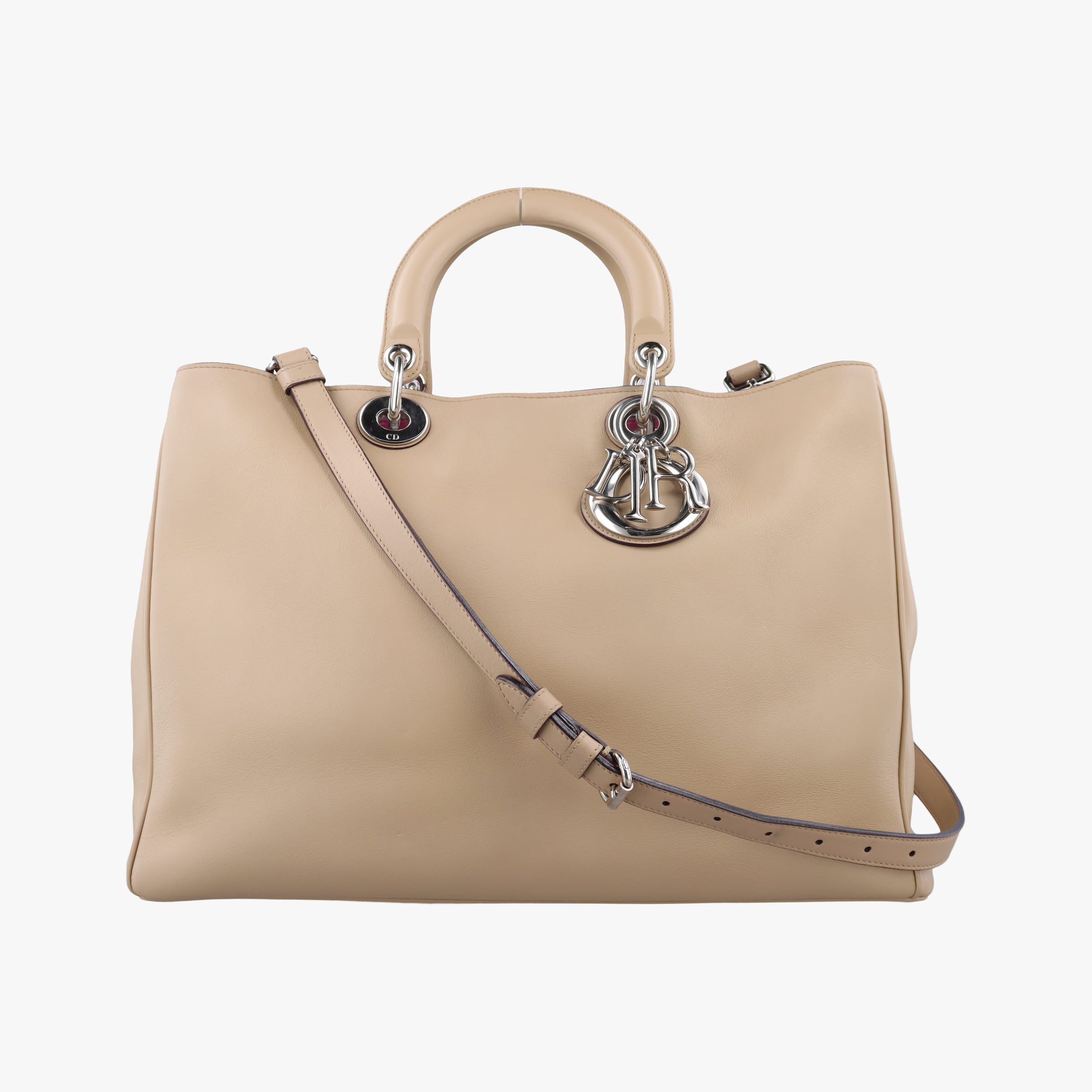Diorissimo Beige Leather 19-MA-0132ディオリッシモ ベージュ レザー 19-MA-0132