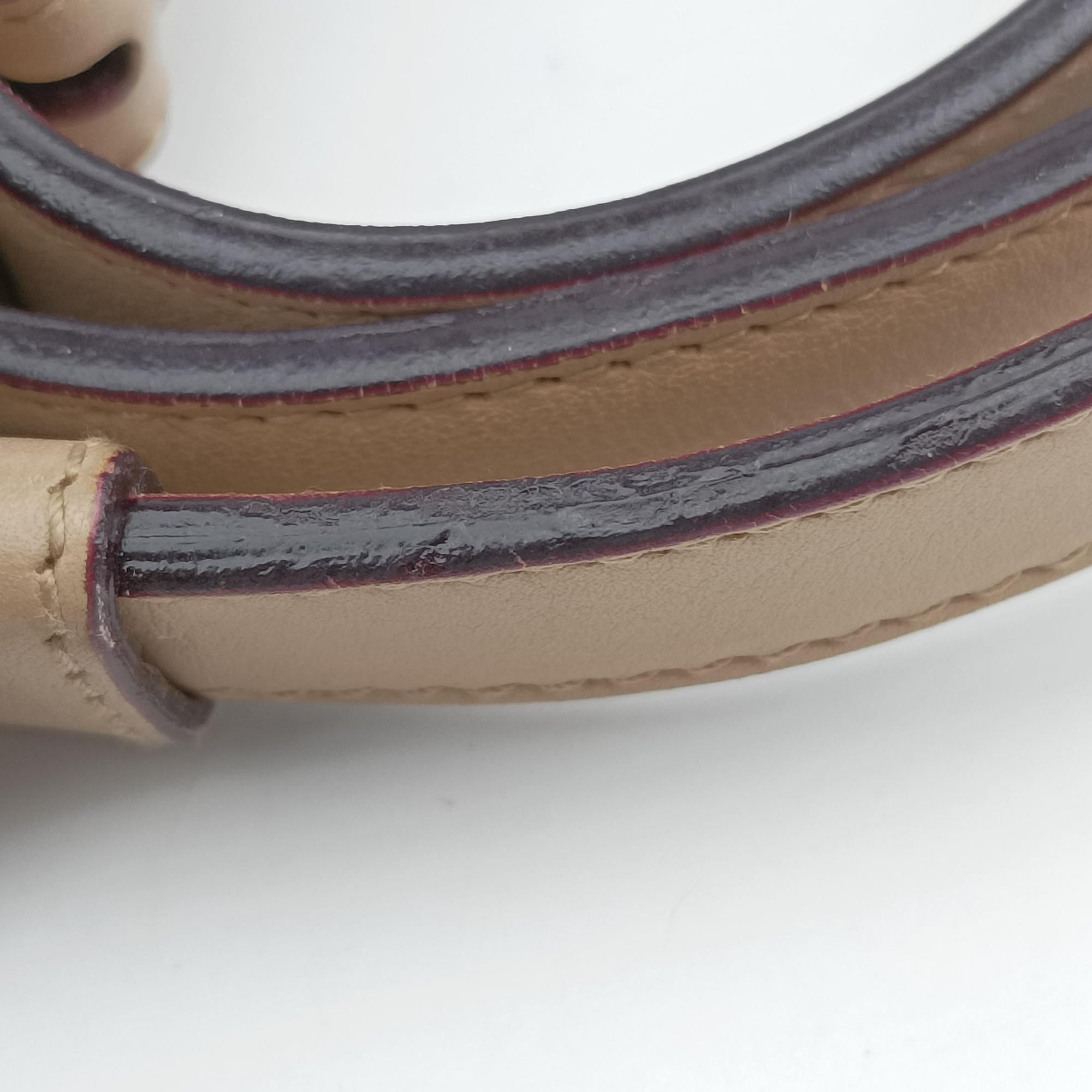 Diorissimo Beige Leather 19-MA-0132ディオリッシモ ベージュ レザー 19-MA-0132