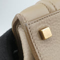Luggage Small Square Phantom Beige Leather F-CU-0132ラゲージスモールスクエアファントム ベージュ レザー F-CU-0132