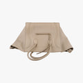 Luggage Small Square Phantom Beige Leather F-CU-0132ラゲージスモールスクエアファントム ベージュ レザー F-CU-0132