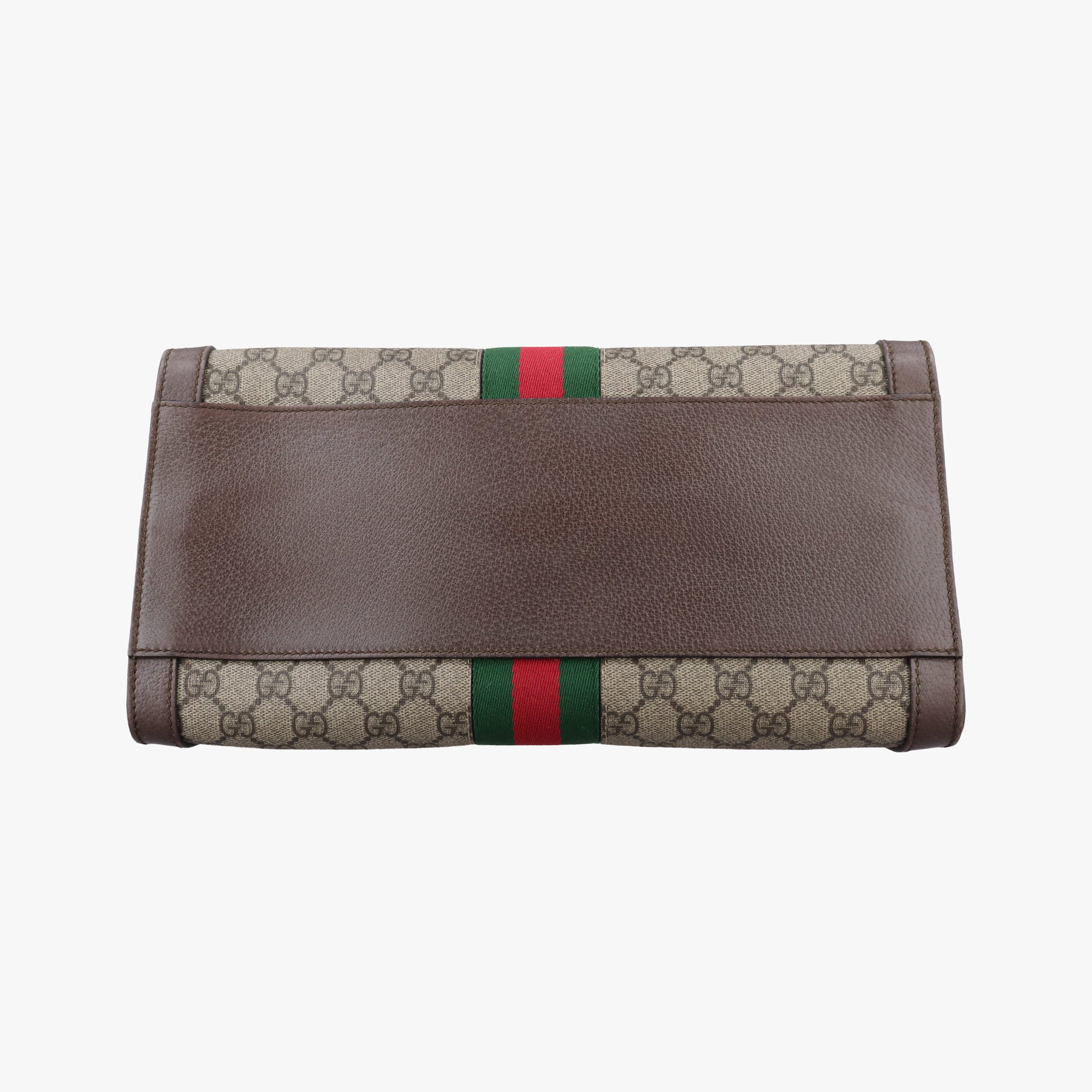 OPHIDIA Beige×Brown×Red×Green PVC coated canvas×Leather 524537 C026468528オフィディア ベージュ×ブラウン×レッド×グリーン PVCコーティングキャンバス×レザー 524537 C026468528