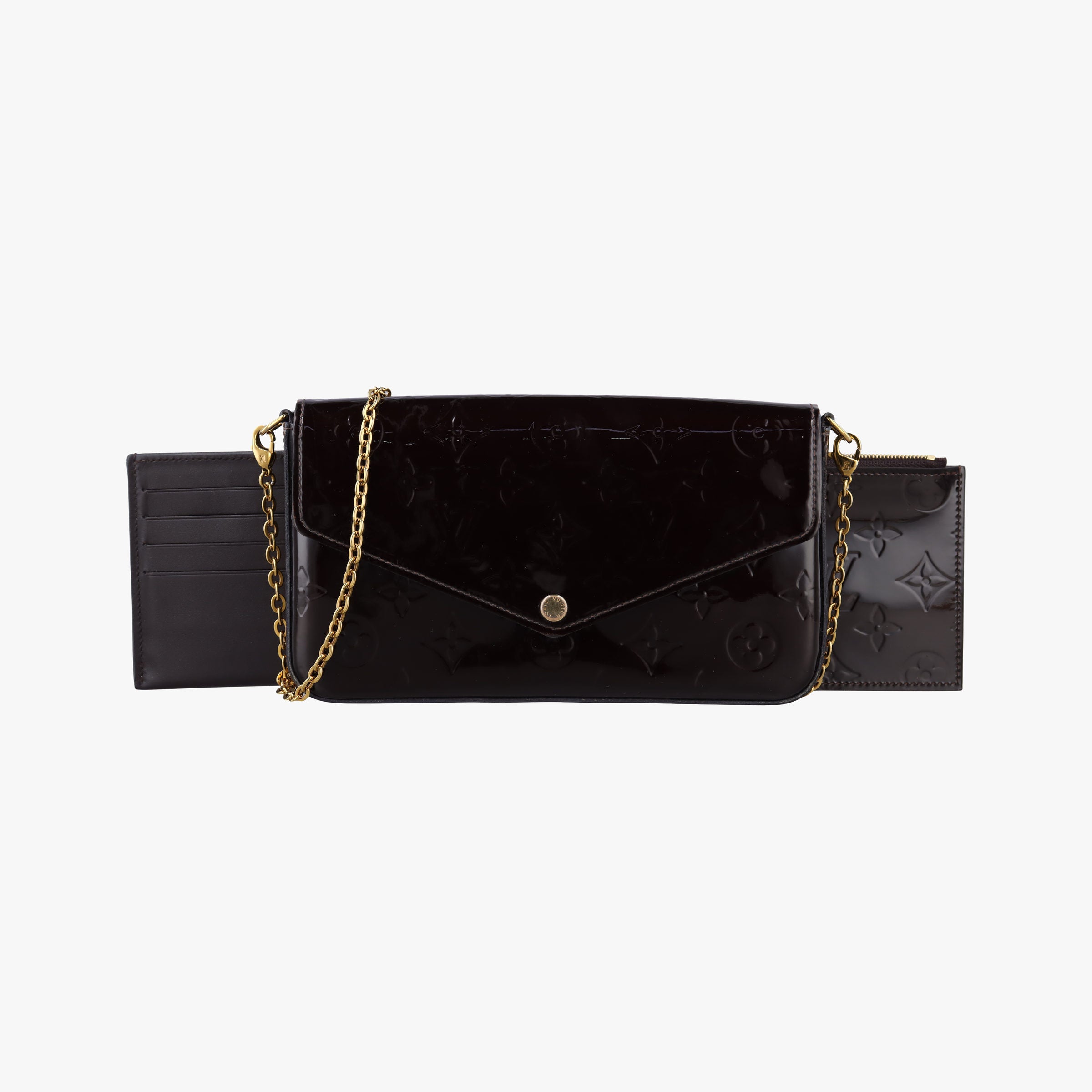 Pochette Felice Amarante Vernis M64579 MI2157ポシェット フェリーチェ アマラント ヴェルニ M64579 MI2157