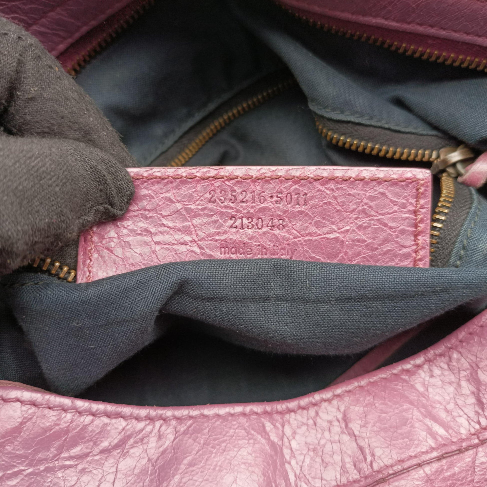 Giant City Purple lambskin 235216.5011 213048ジャイアントシティ パープル ラムスキン 235216.5011 213048