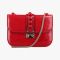 Rockstud Glam Lock Red Patent Leather Lot number unknownロックスタッズグラムロックスモール レッド パテント 製番不明