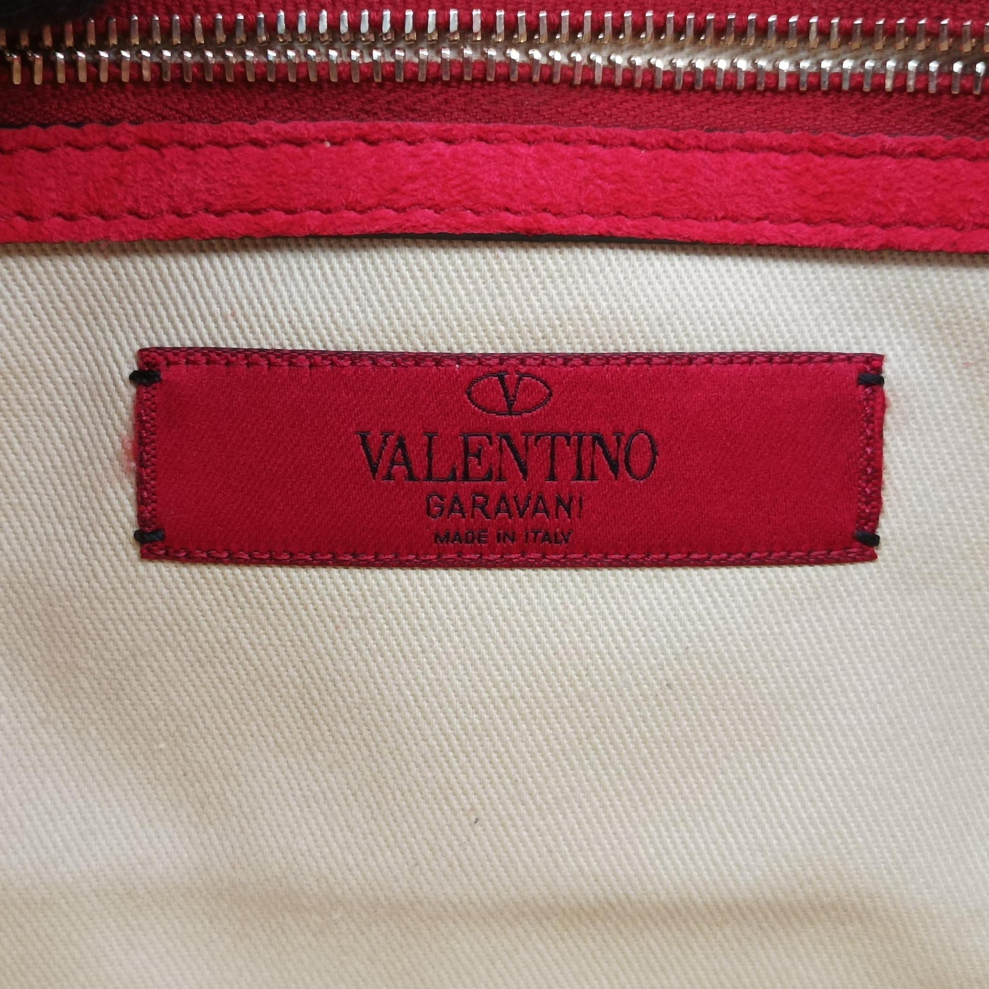 Rockstud Glam Lock Red Patent Leather Lot number unknownロックスタッズグラムロックスモール レッド パテント 製番不明