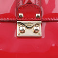 Rockstud Glam Lock Red Patent Leather Lot number unknownロックスタッズグラムロックスモール レッド パテント 製番不明