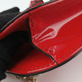 Rockstud Glam Lock Red Patent Leather Lot number unknownロックスタッズグラムロックスモール レッド パテント 製番不明