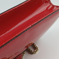 Rockstud Glam Lock Red Patent Leather Lot number unknownロックスタッズグラムロックスモール レッド パテント 製番不明