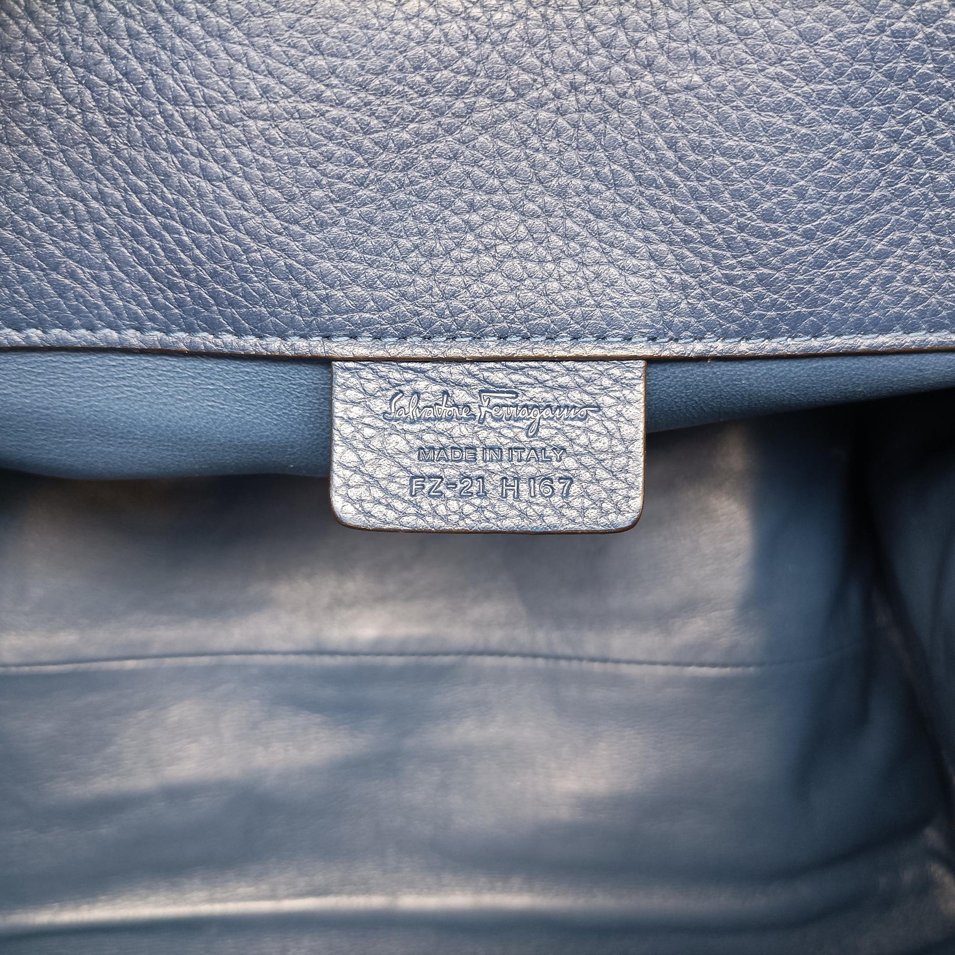 Studio Navy Grained Calfskin 21H159 FZ-21 H 167スタジオ ネイビー グレインレザー 21H159 FZ-21 H 167
