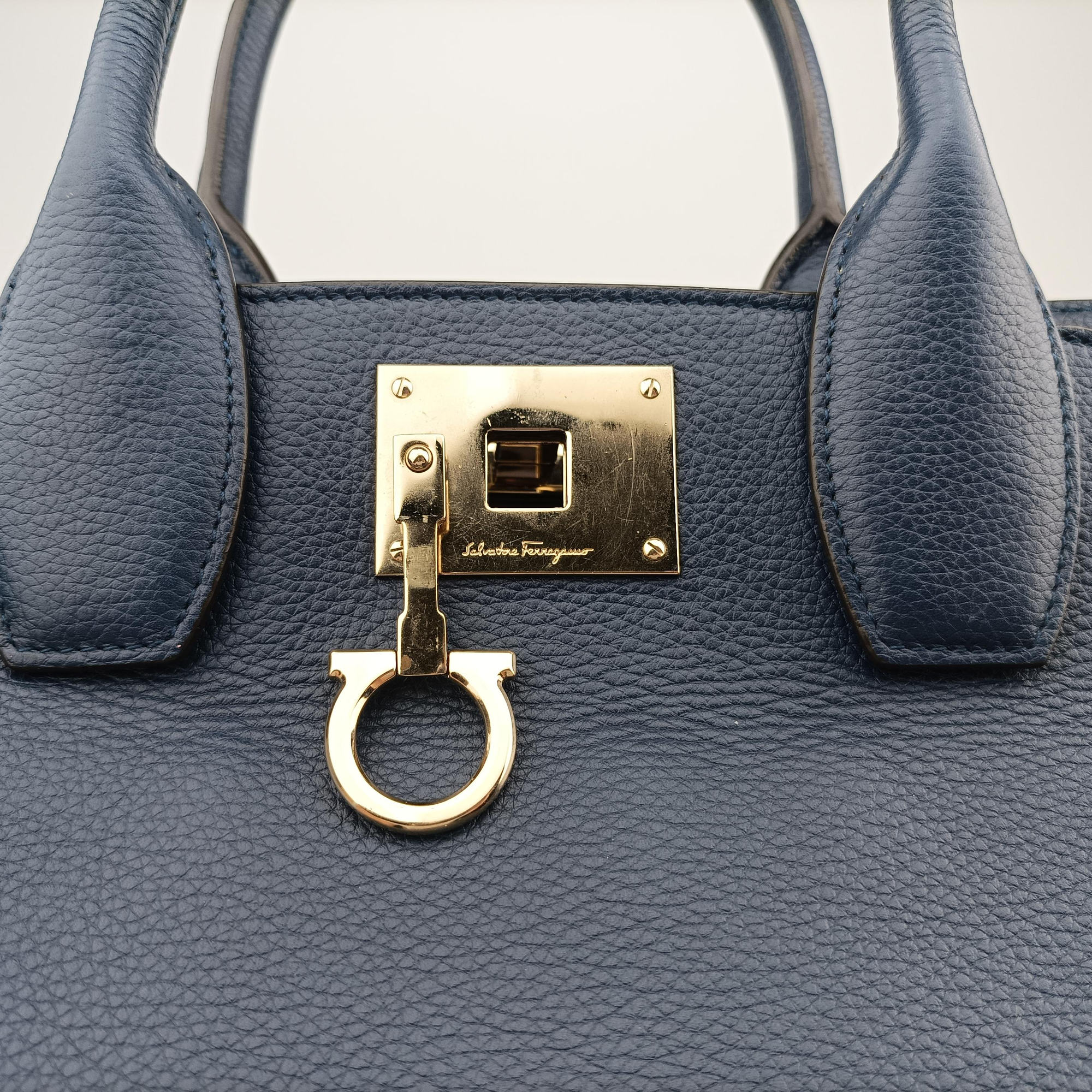 Studio Navy Grained Calfskin 21H159 FZ-21 H 167スタジオ ネイビー グレインレザー 21H159 FZ-21 H 167