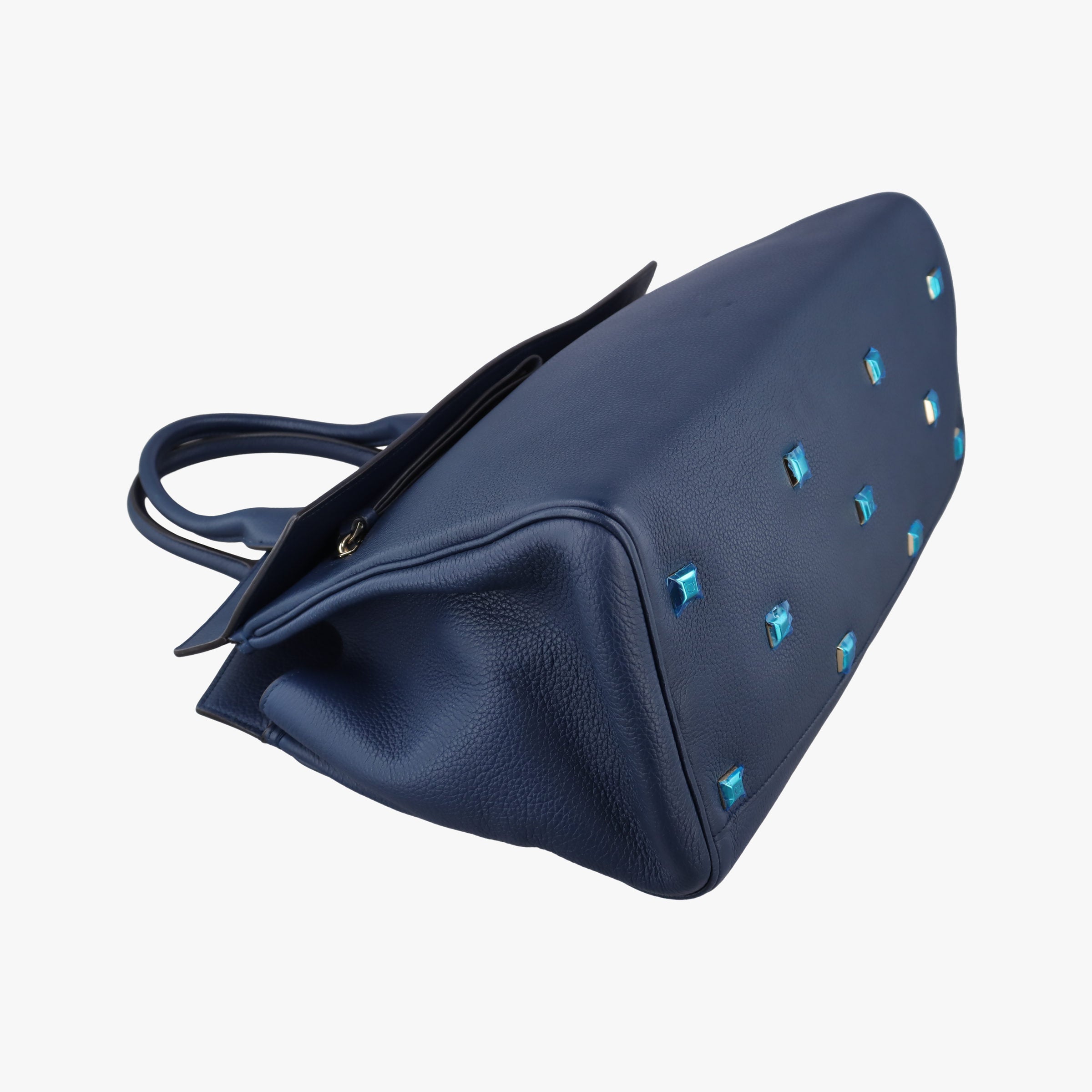 Studio Navy Grained Calfskin 21H159 FZ-21 H 167スタジオ ネイビー グレインレザー 21H159 FZ-21 H 167