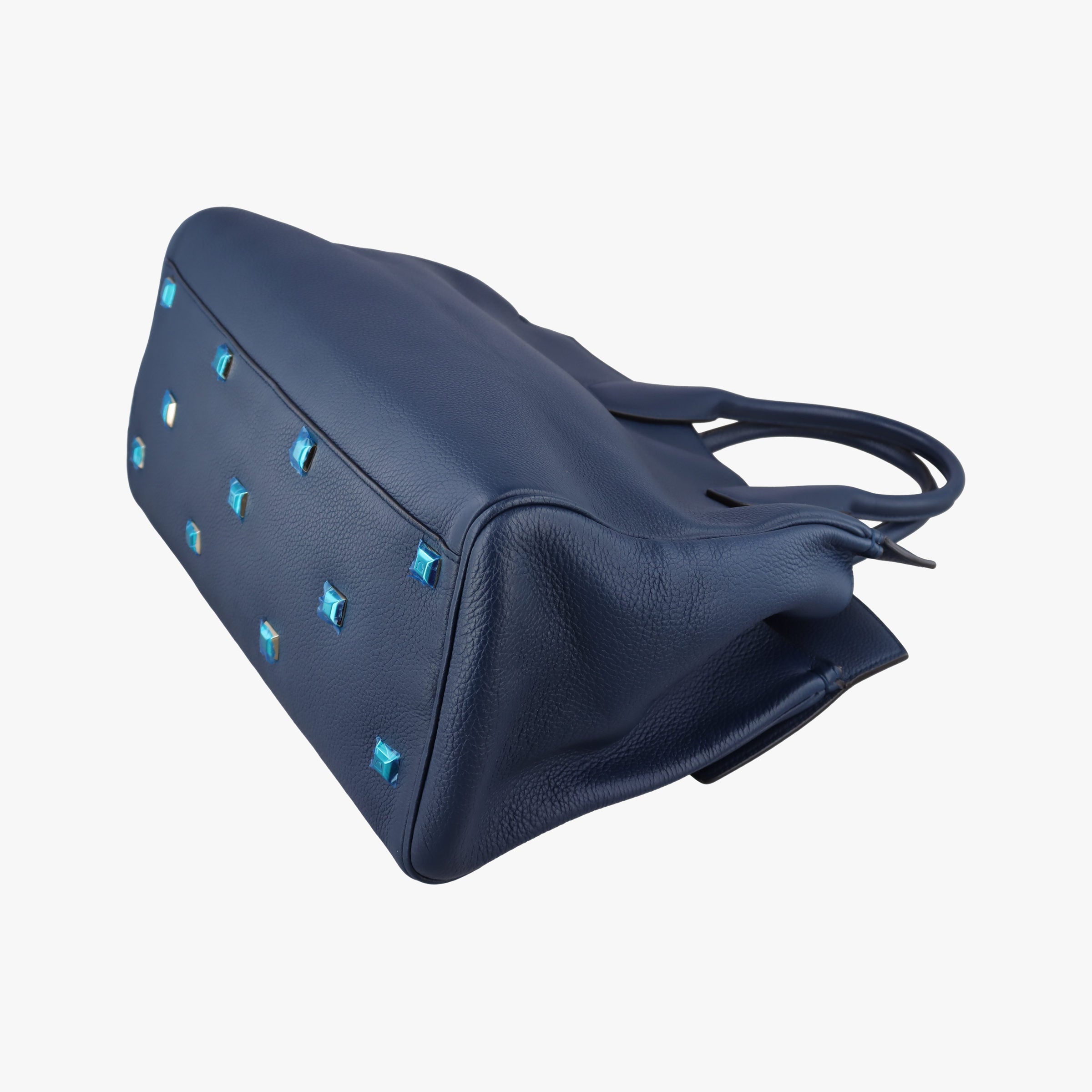 Studio Navy Grained Calfskin 21H159 FZ-21 H 167スタジオ ネイビー グレインレザー 21H159 FZ-21 H 167