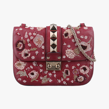 Rockstud Glam Lock Red Leather BL-N566UXV2ロックスタッズグラムロック レッド レザー BL-N566UXV2