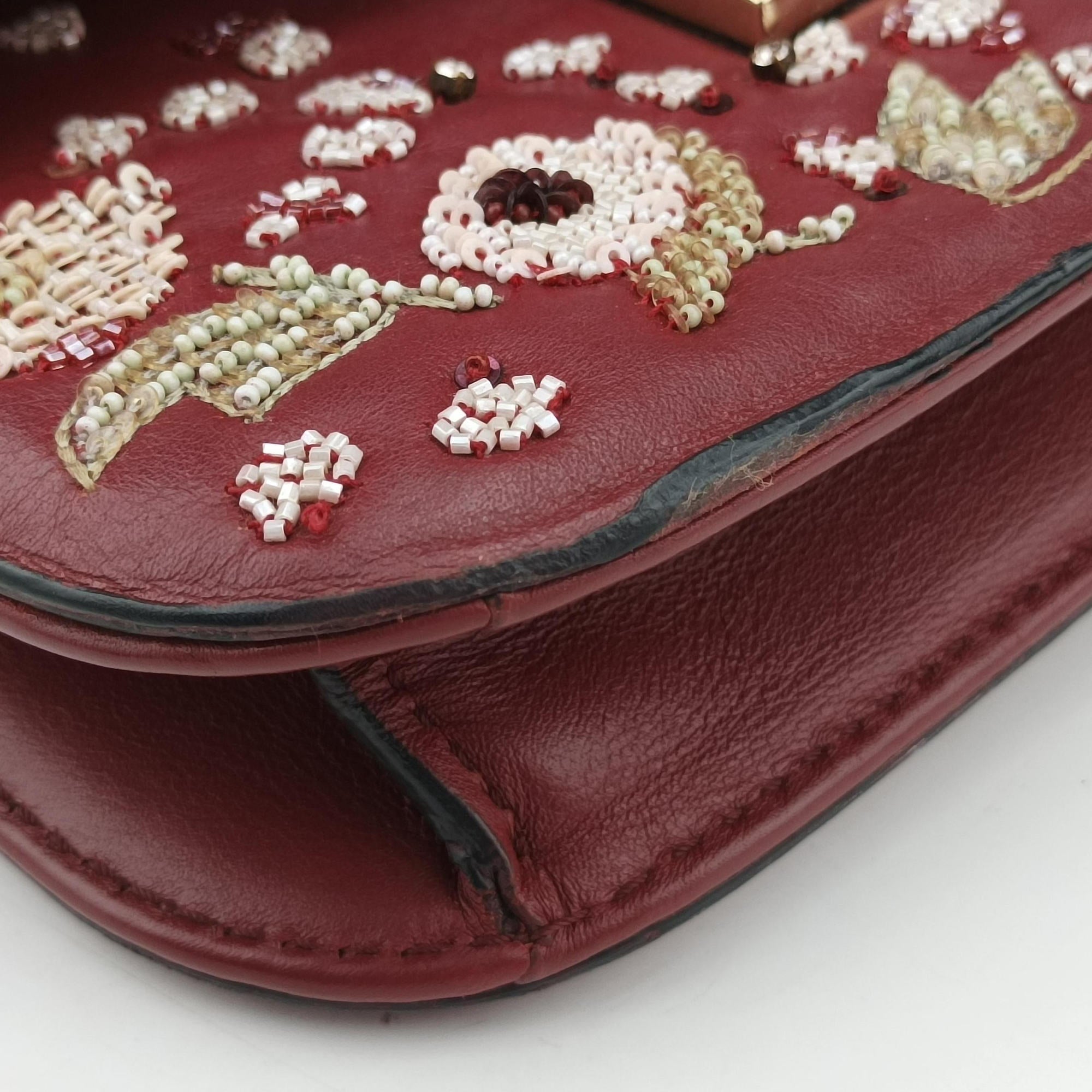 Rockstud Glam Lock Red Leather BL-N566UXV2ロックスタッズグラムロック レッド レザー BL-N566UXV2
