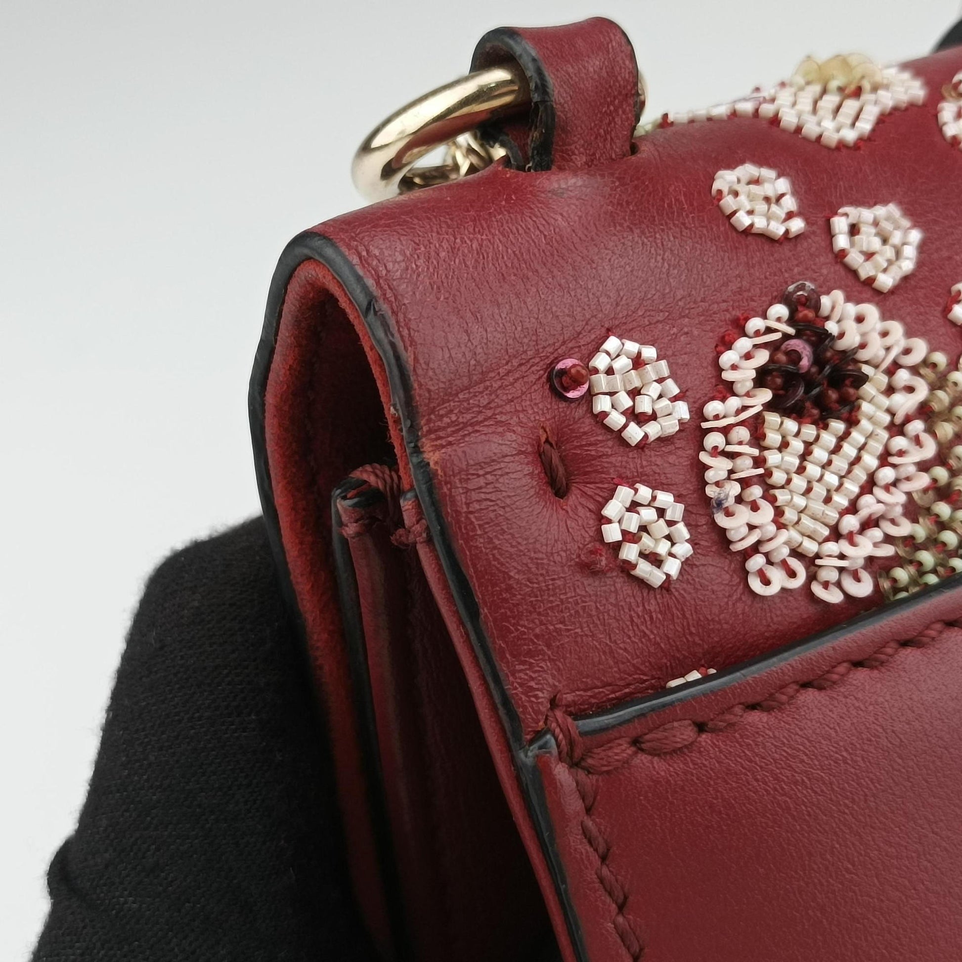 Rockstud Glam Lock Red Leather BL-N566UXV2ロックスタッズグラムロック レッド レザー BL-N566UXV2