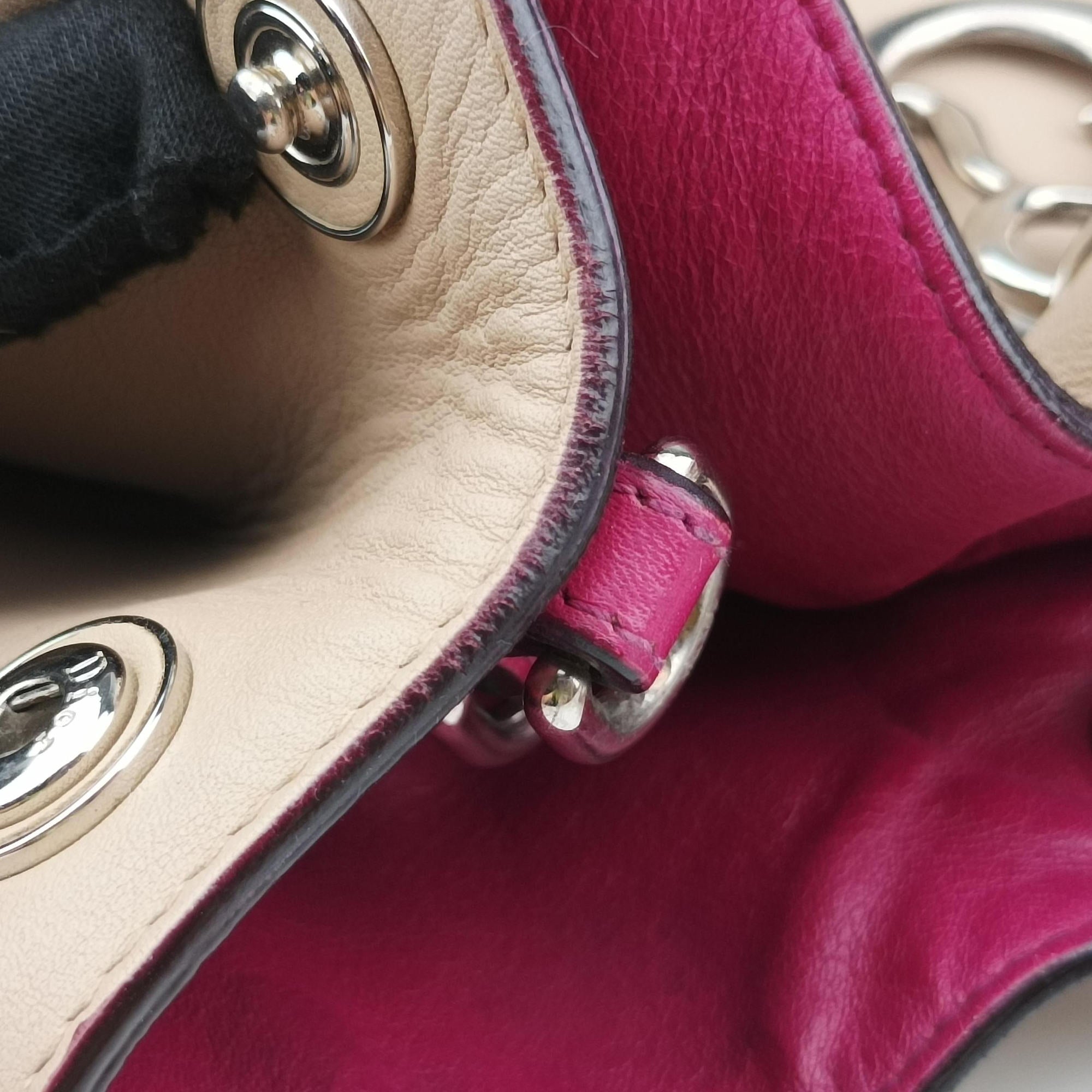 Diorissimo Beige Leather 09-MA-1102ディオリッシモ ベージュ レザー 09-MA-1102