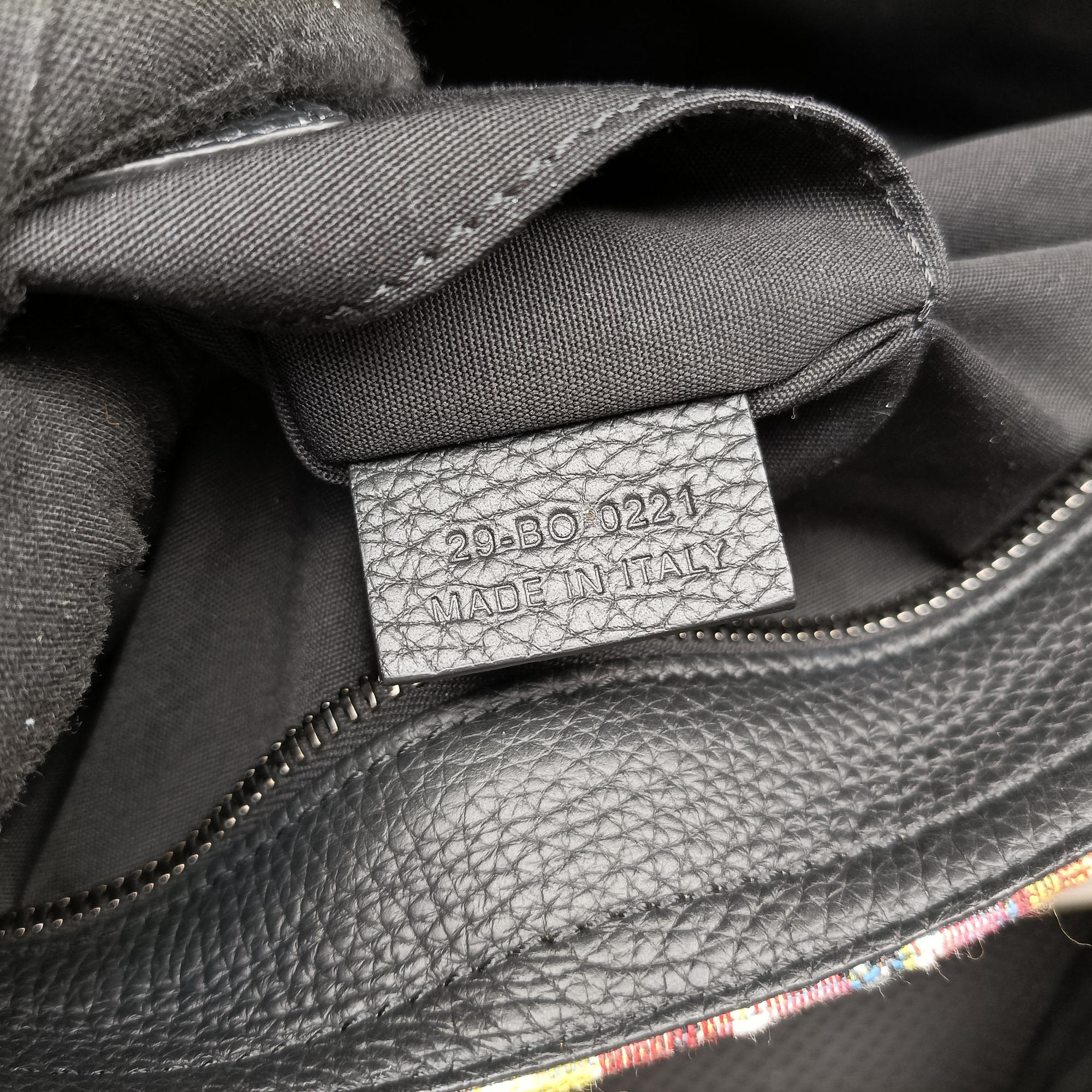 DIOR AND KENNY SCHARF Saddle Soft Multicolour Jacquard Canvas × Grained Calfskin 29-BO-0221ディオール＆ケニー シャーフ サドル ソフト マルチカラー ジャカード × グレインドカーフスキン 29-BO-0221