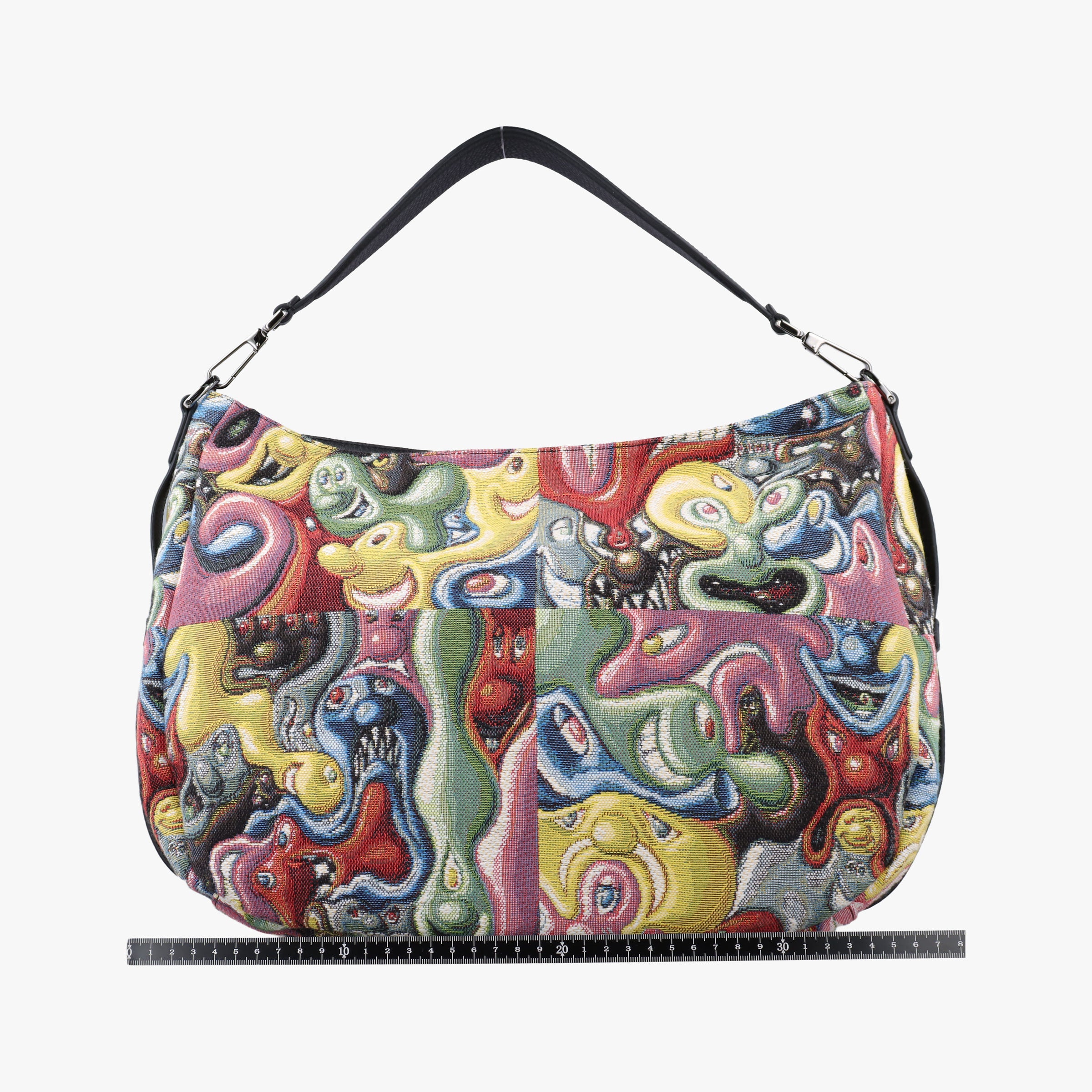 DIOR AND KENNY SCHARF Saddle Soft Multicolour Jacquard Canvas × Grained Calfskin 29-BO-0221ディオール＆ケニー シャーフ サドル ソフト マルチカラー ジャカード × グレインドカーフスキン 29-BO-0221